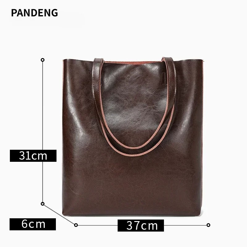Women Hand Bags For Office - Sacs en cuir de vache naturel