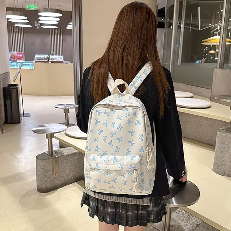 Women Bags Large - Sac à dos en nylon floral