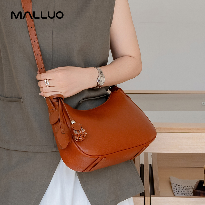 Hobo Bag Slouchy - Sac à bandoulière Hobo en cuir