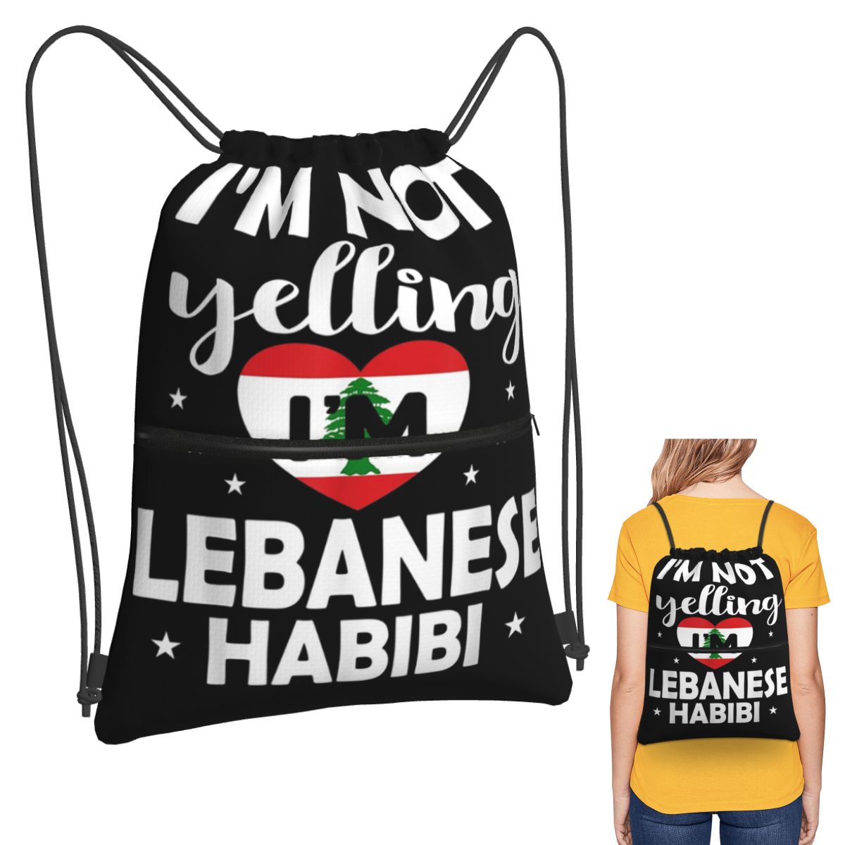 Women Bags Lebanon - Sac à dos décontracté avec cordon