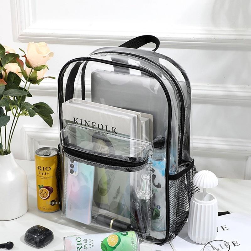 Women Bags Large - Sac à dos transparent en PVC