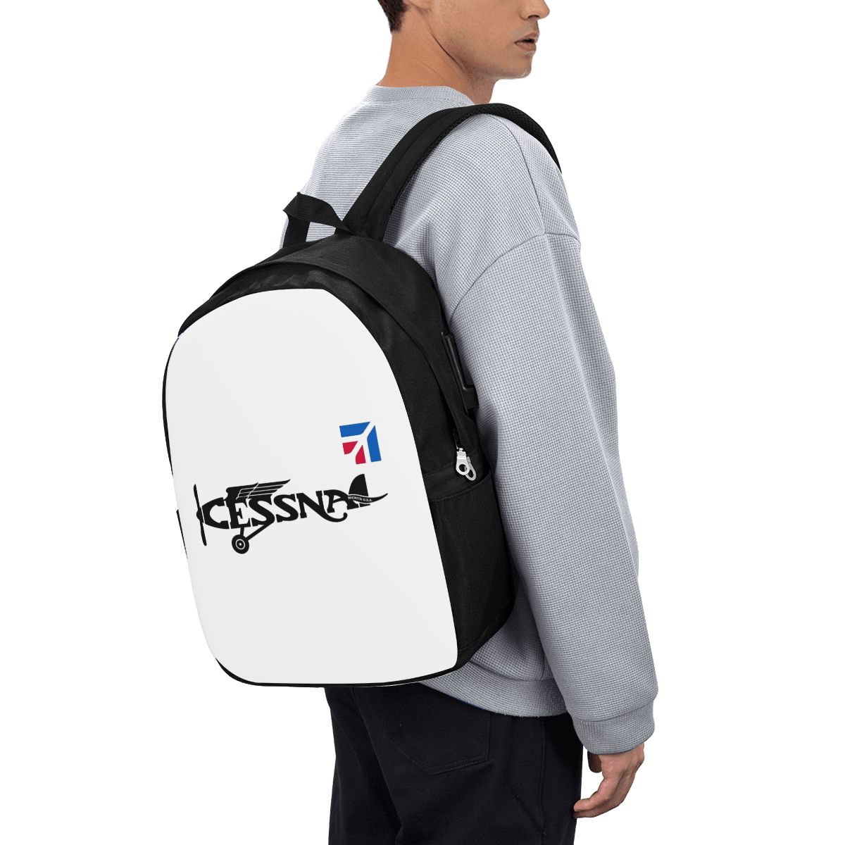 Women'S Bags - Sac à dos avec logo Cessna,