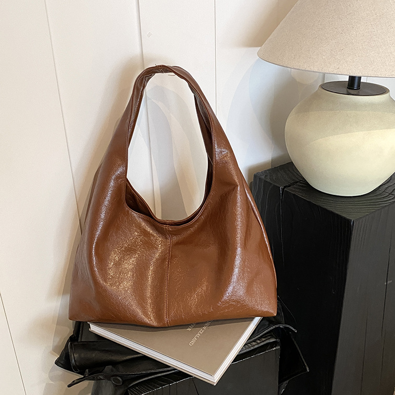 Hobo Bag Slouchy - Sac fourre-tout hobo souple pour femme