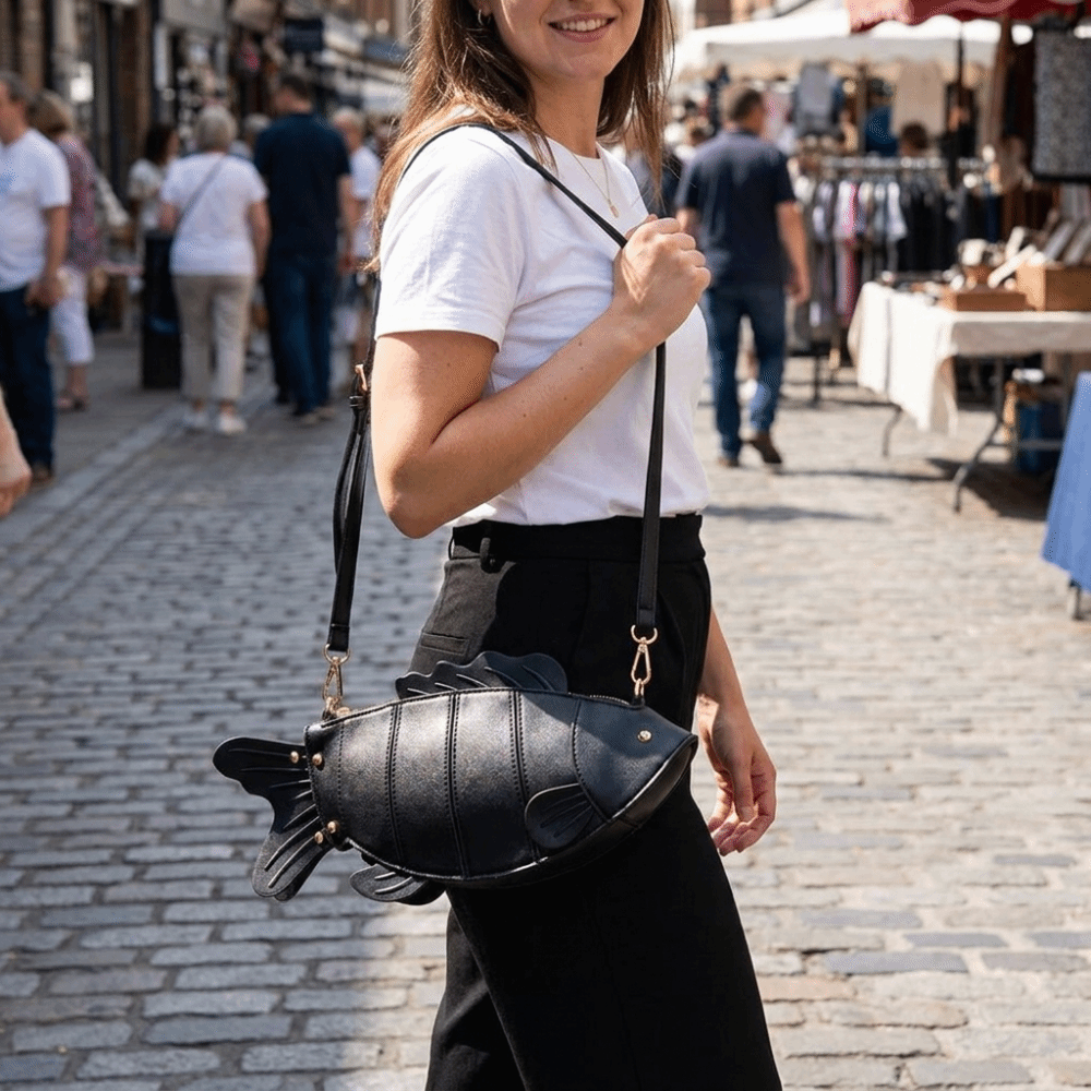 Hobo Bag Slouchy - Sac bandoulière créatif en forme de