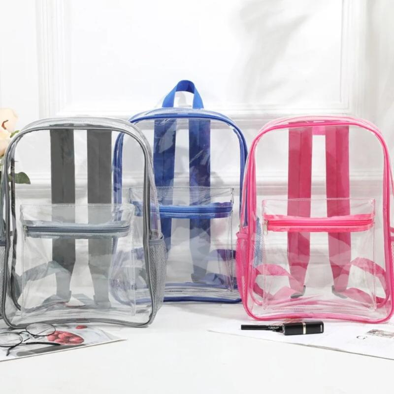 Women Bags Large - Sac à dos transparent en PVC