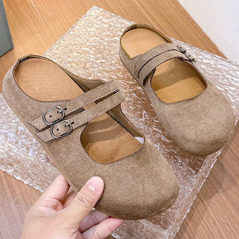 Women Bags And Shoes - Nouvelles mules Mary Jane à double