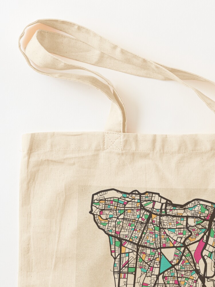 Sac fourre-tout avec carte de  - Women Bags Lebanon avis et prix