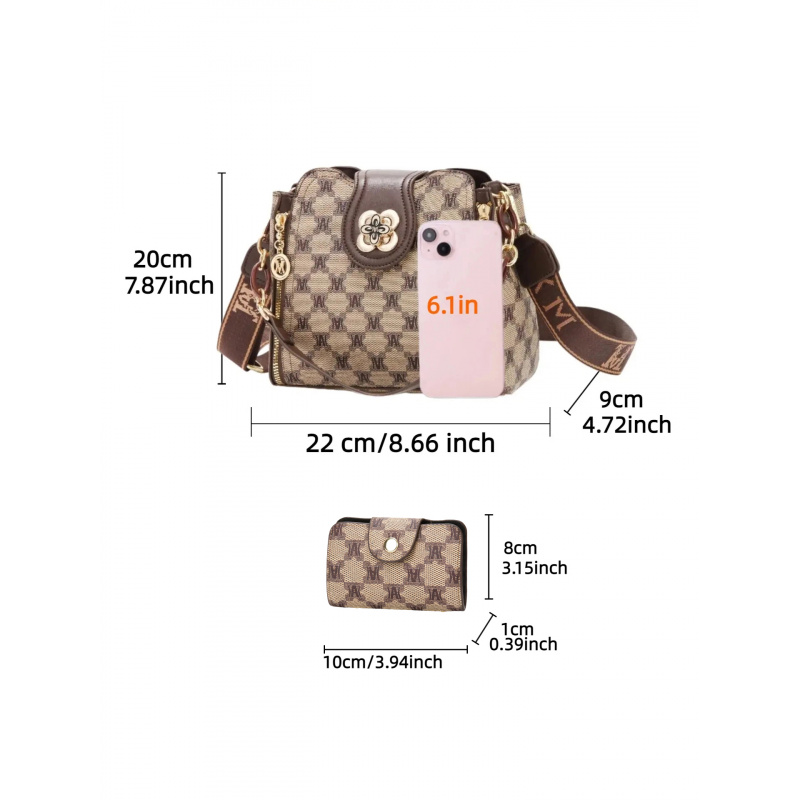 Sac à bandoulière vintage impr - Women Bags For Work avis et prix
