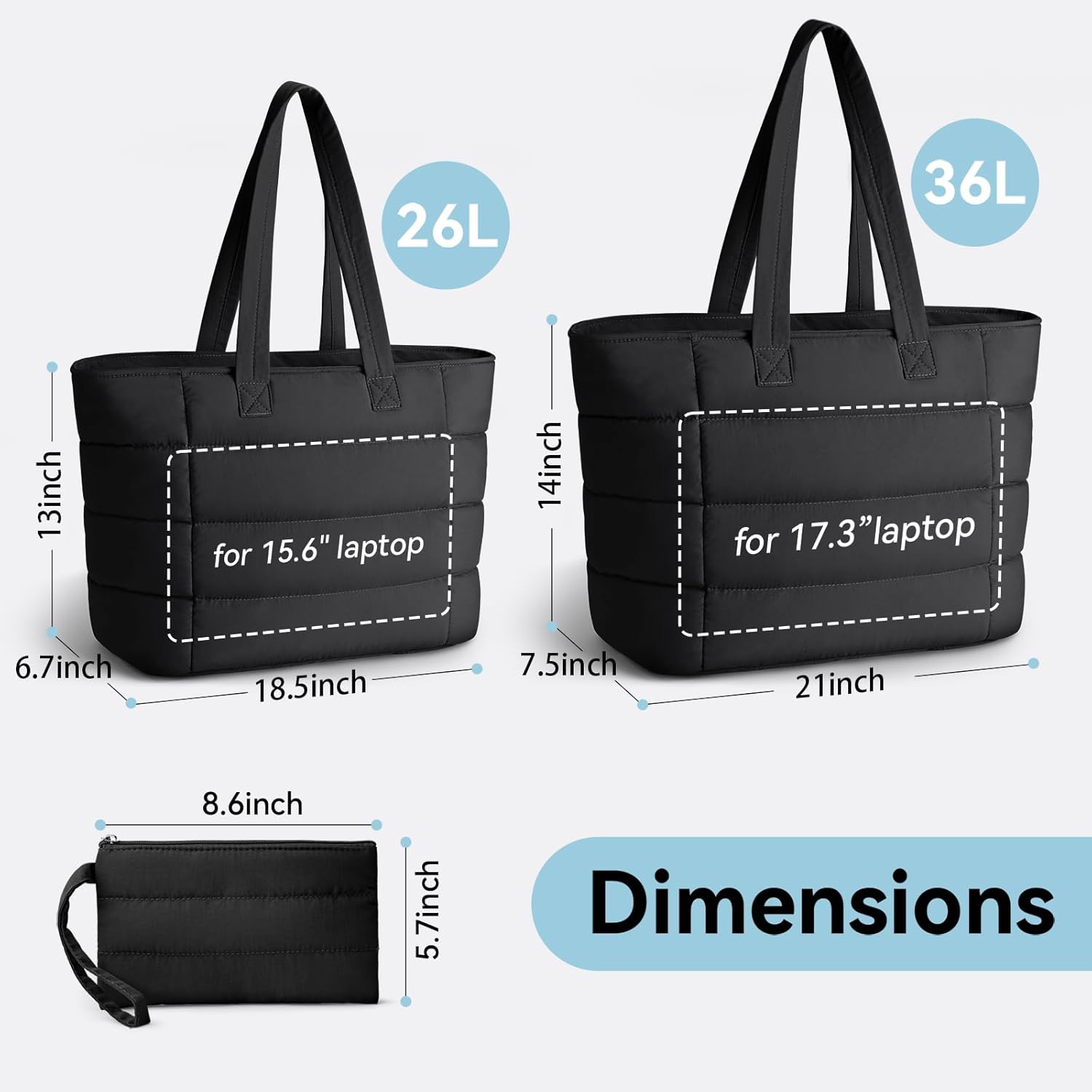 Sac fourre-tout matelassé pour - Women Bags For Work avis et prix