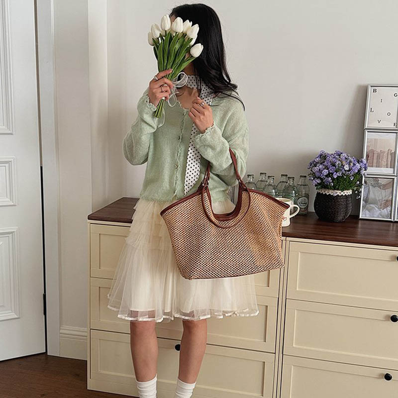 Sac fourre-tout en toile pour  - Women Hand Bags For Office avis et prix
