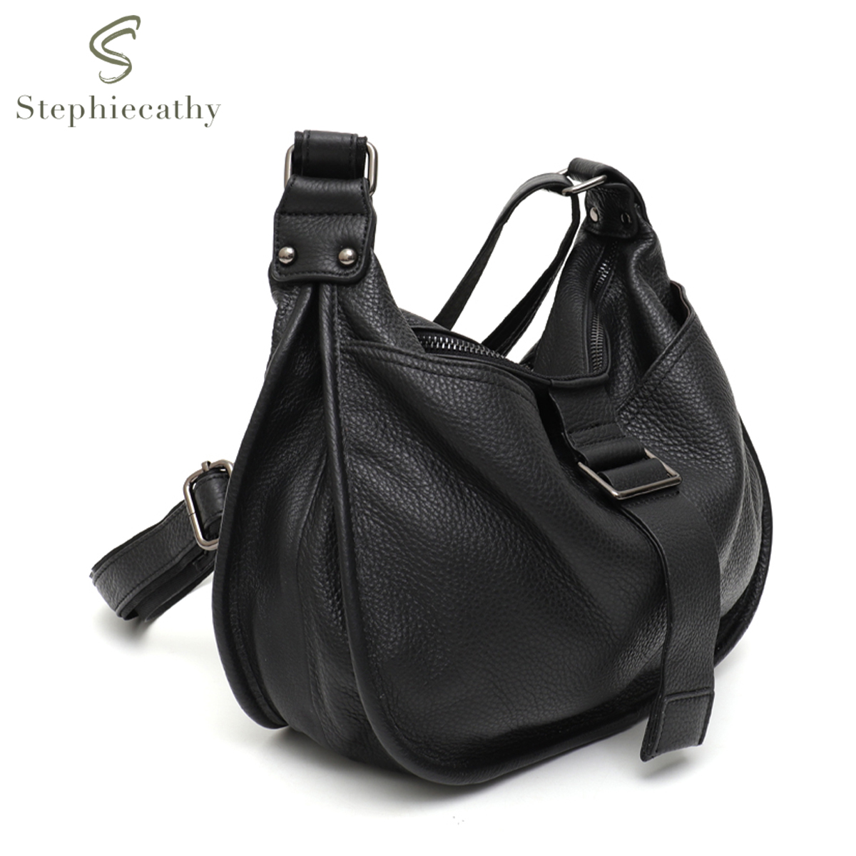Femmes Design Style en cuir vé - Hobo Bag Slouchy avis et prix