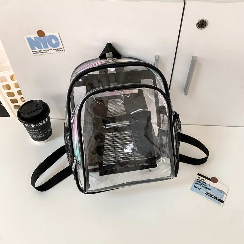Sac à dos transparent en PVC g - Women Bags In Sale avis et prix