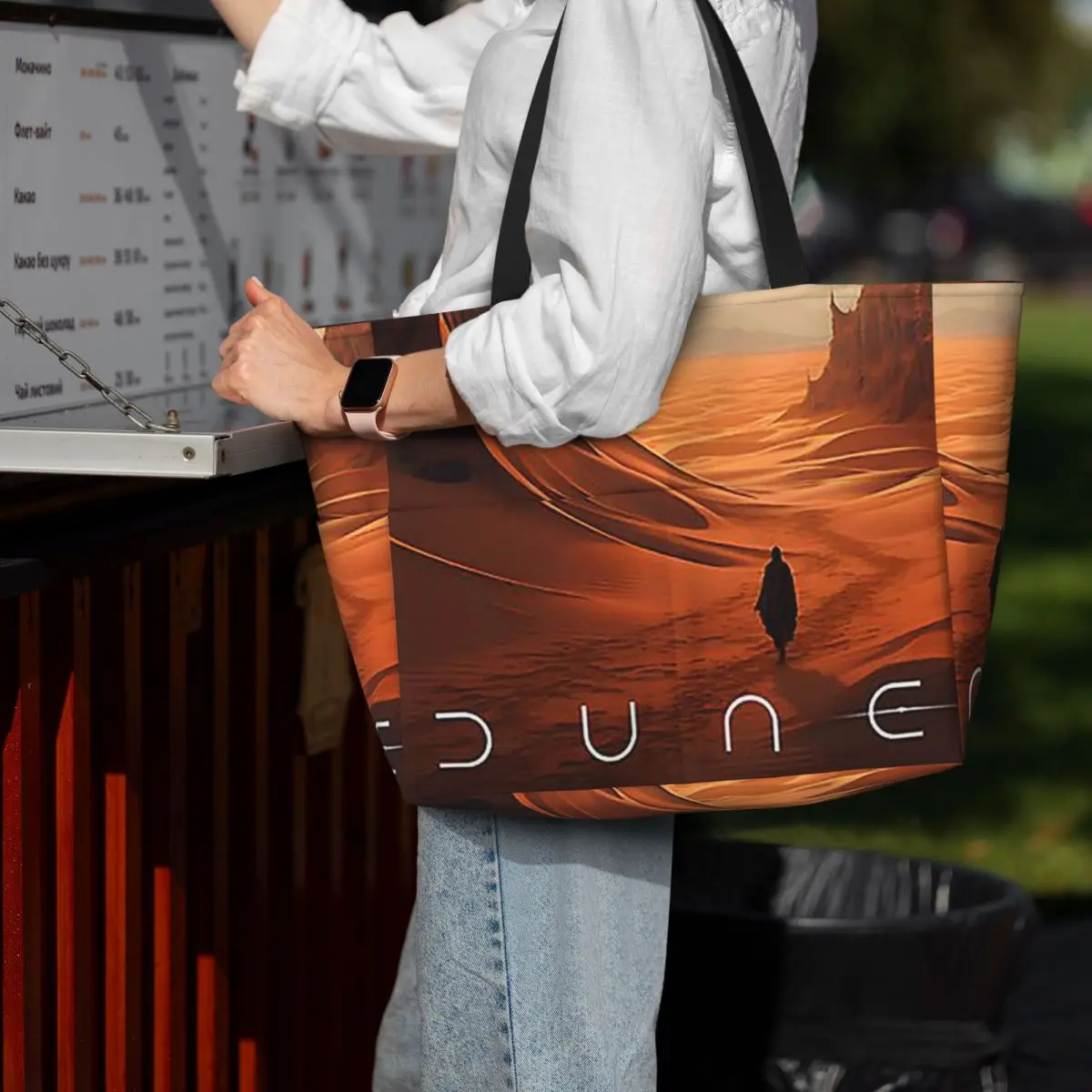 Dune 2020 Fan Art Beach Tote B - Women Bags Dune avis et prix
