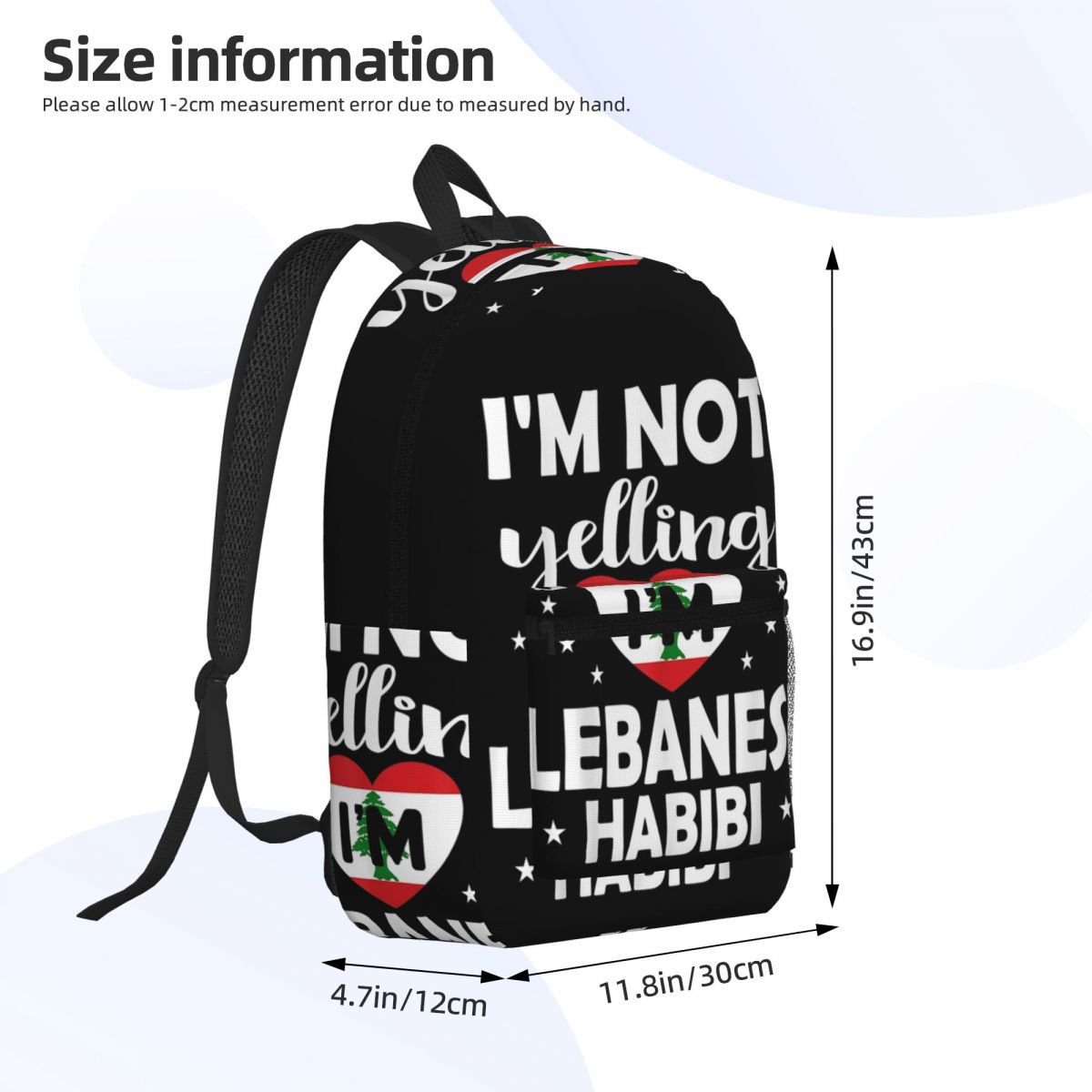 Sac à dos libanais avec drapea - Women Bags Lebanon avis et prix