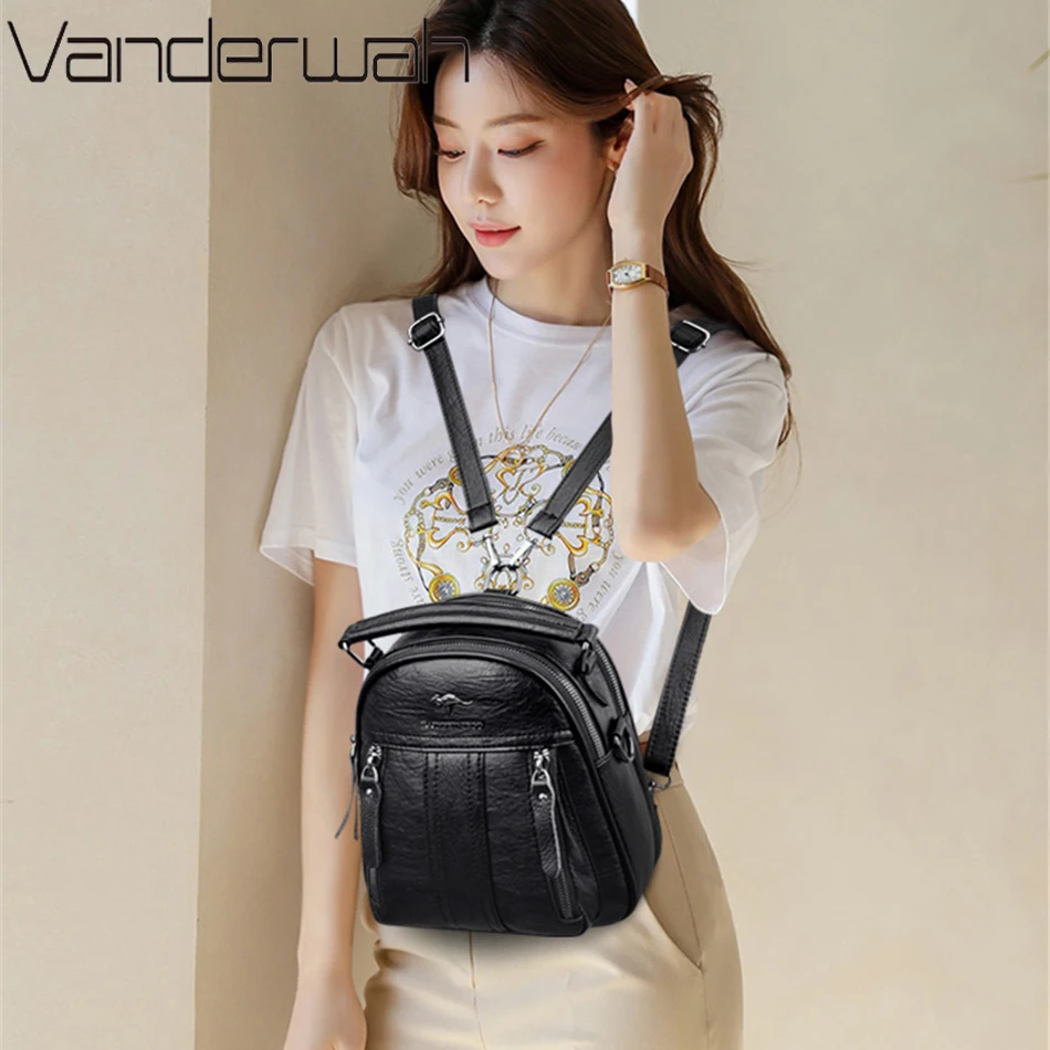 Sac à dos en cuir multifonctio - Women Bags In Sale avis et prix