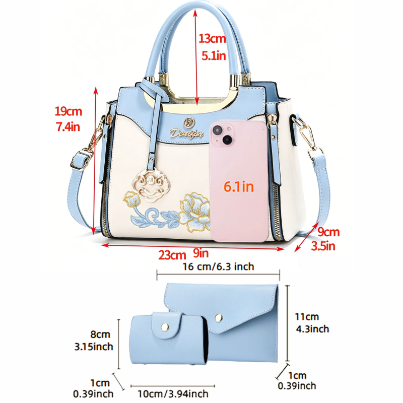 Ensemble de 3 sacs à main brod - Women Bags For Work avis et prix