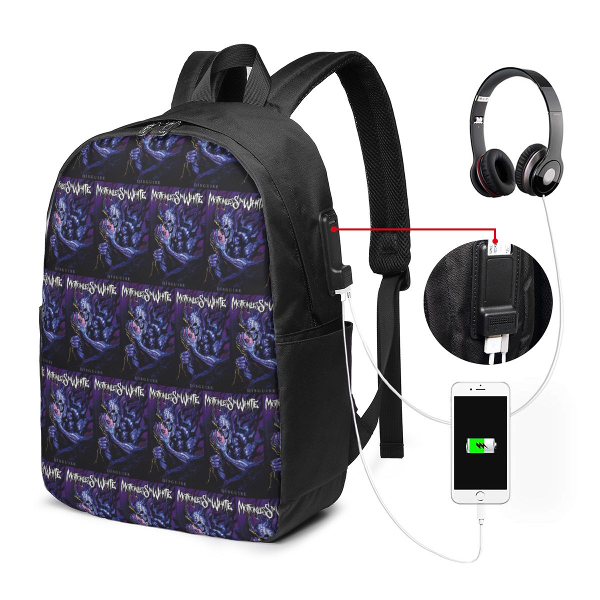 Sac à dos Motionless In White, - Women'S Bags avis et prix