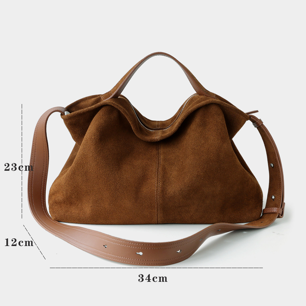 Sacs fourre-tout en daim en cu - Hobo Bag Slouchy avis et prix