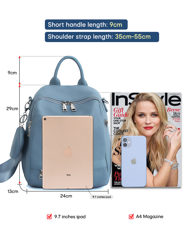 Zency – sac à dos en cuir véri - Women Bags In Sale avis et prix
