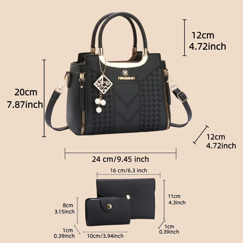 Ensemble de 3 sacs à main en c - Women'S Bags Handbags avis et prix