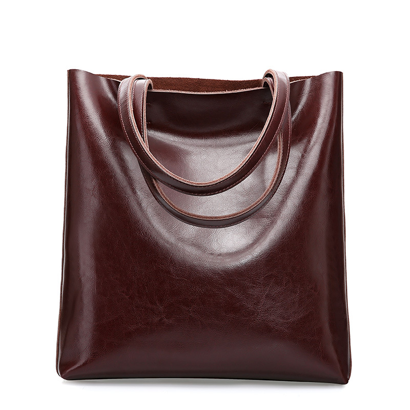 Sac en cuir de vache dames sac - Women Hand Bags For Office avis et prix