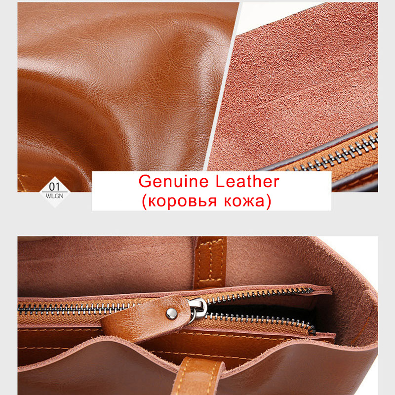 Sac en cuir de vache dames sac - Women Hand Bags For Office avis et prix
