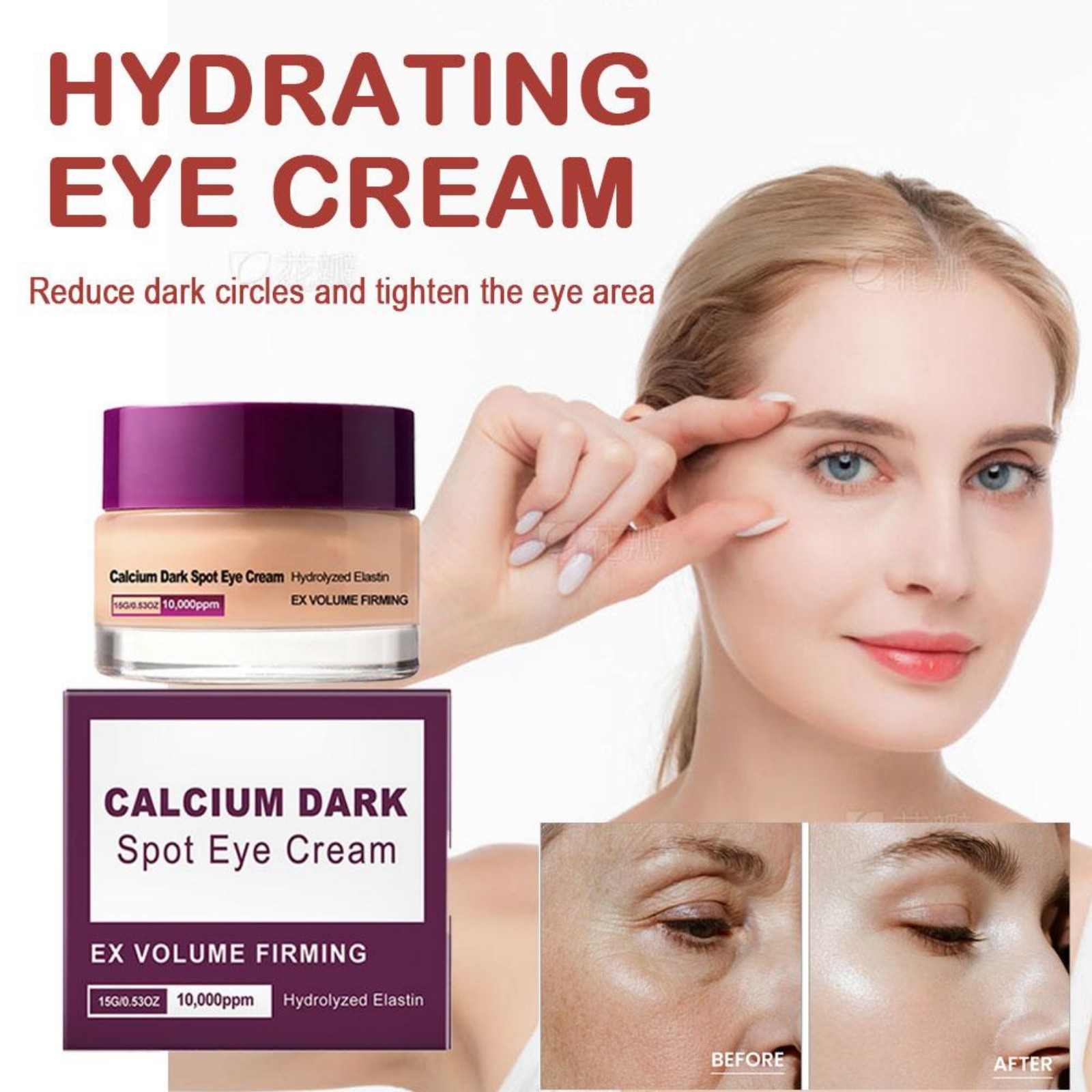 Crème pour les yeux au calcium - Women Bags Under Eyes avis et prix