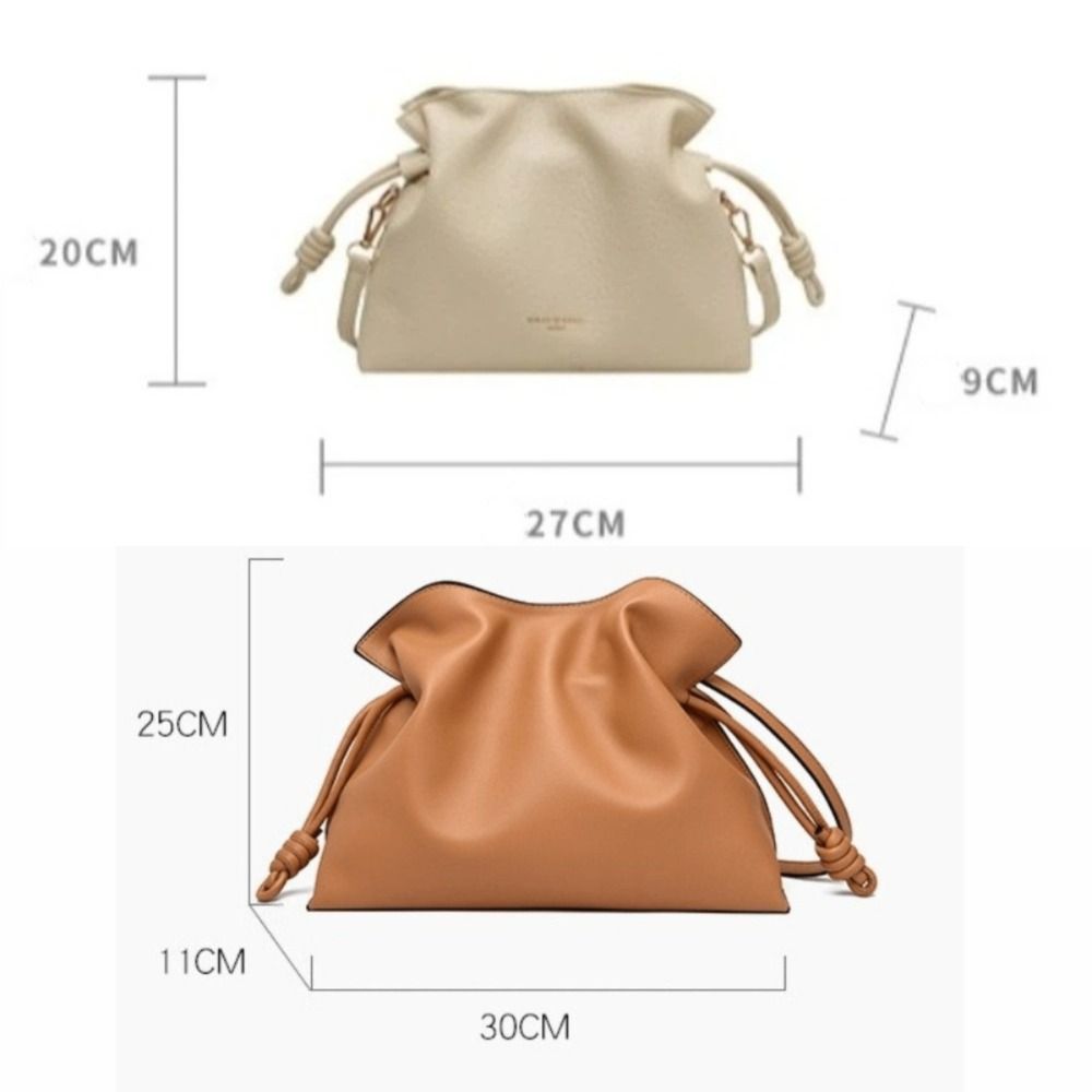 Sac à main en cuir PU de luxe  - Hobo Bag Slouchy avis et prix