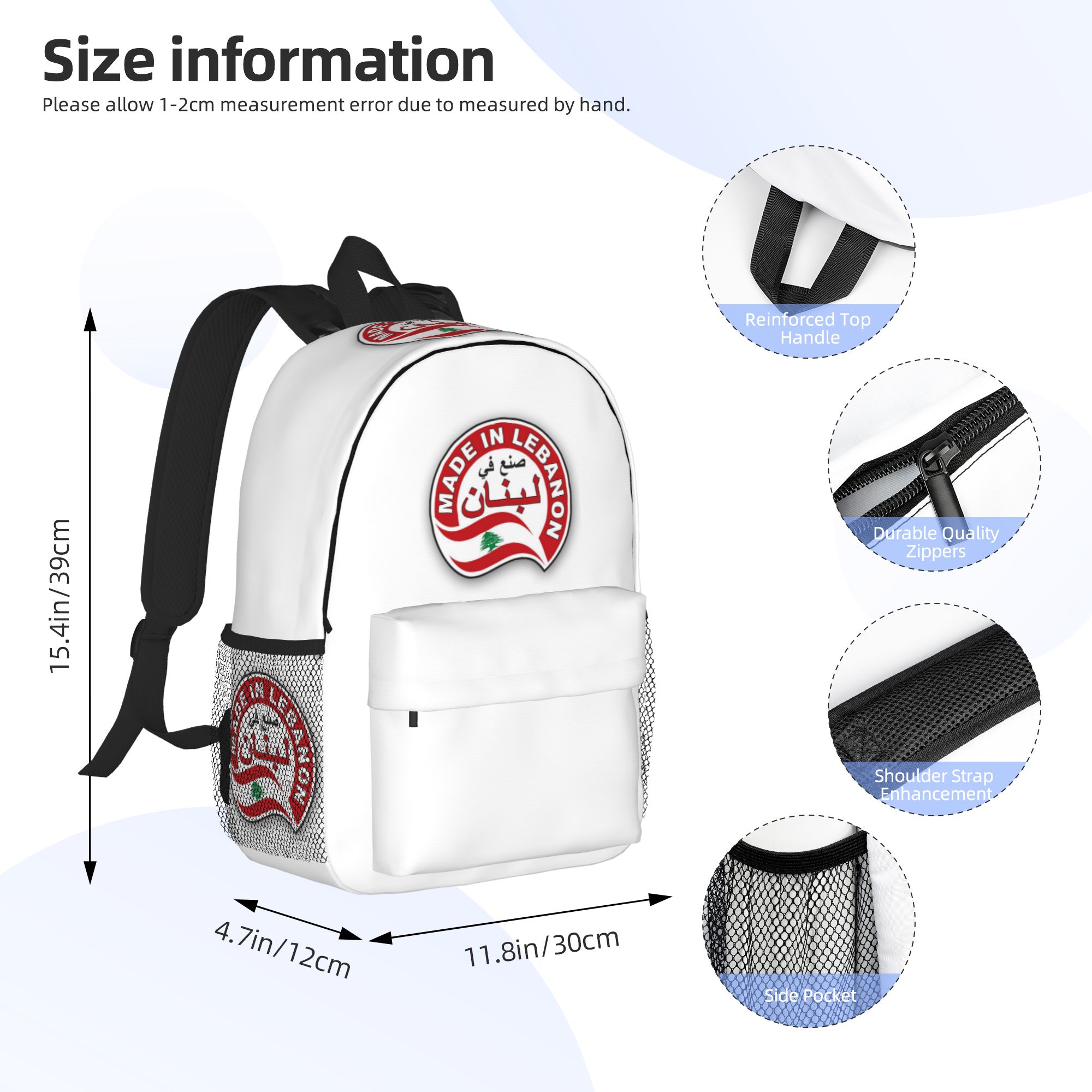 Sac à dos Liban Aquarelle Drap - Women Bags Lebanon avis et prix