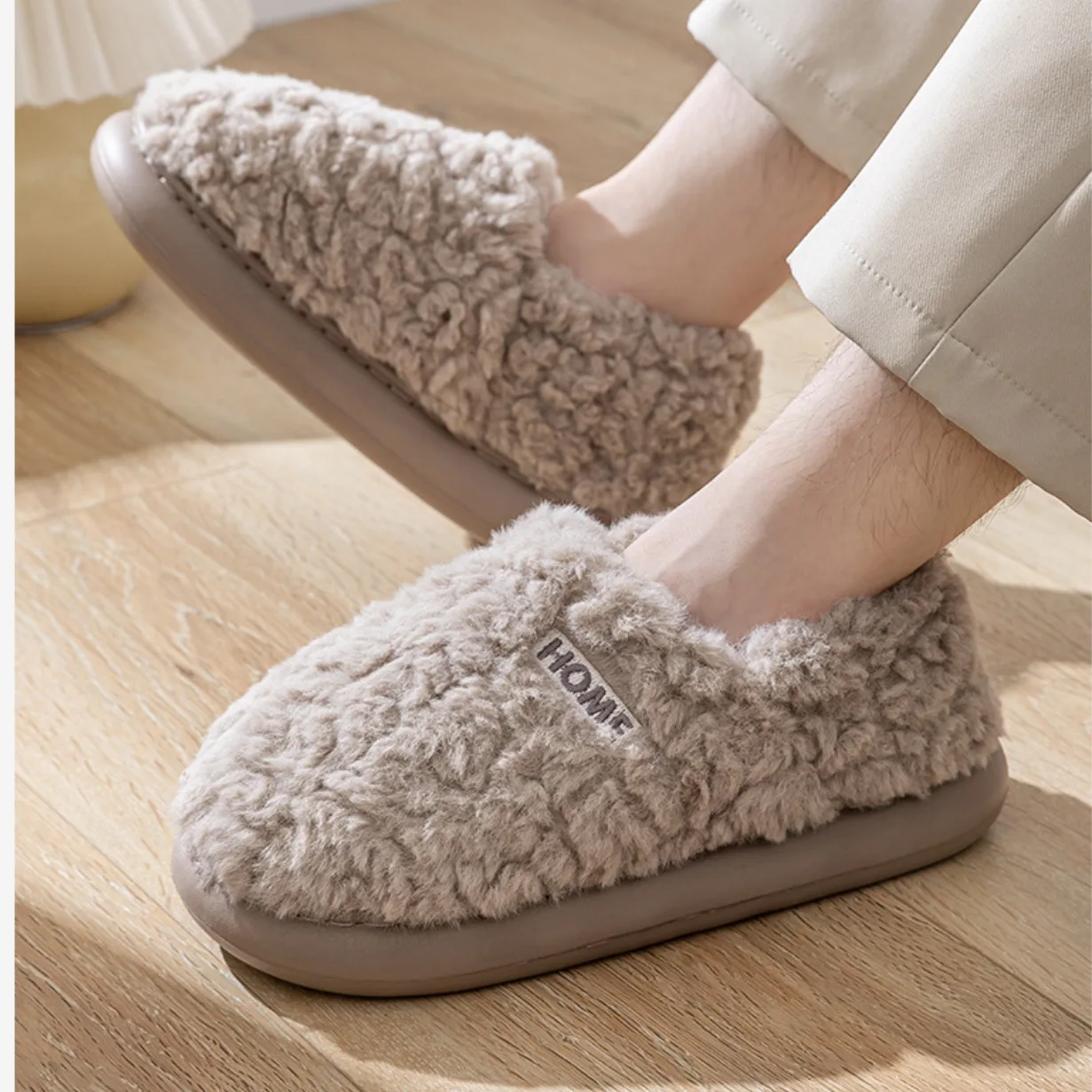 Pantoufles en coton pour femme - Women Bags And Shoes avis et prix