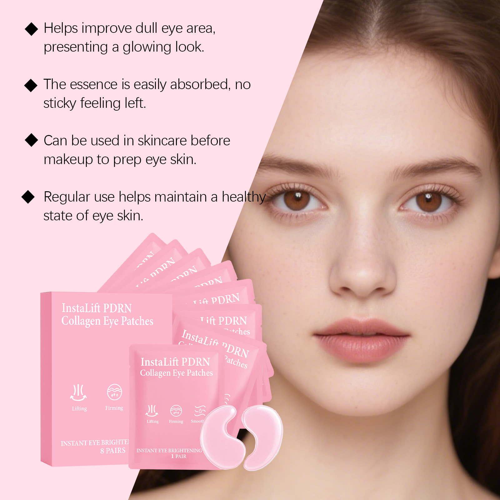 Instalift PDRN patchs pour les - Women Bags Under Eyes avis et prix