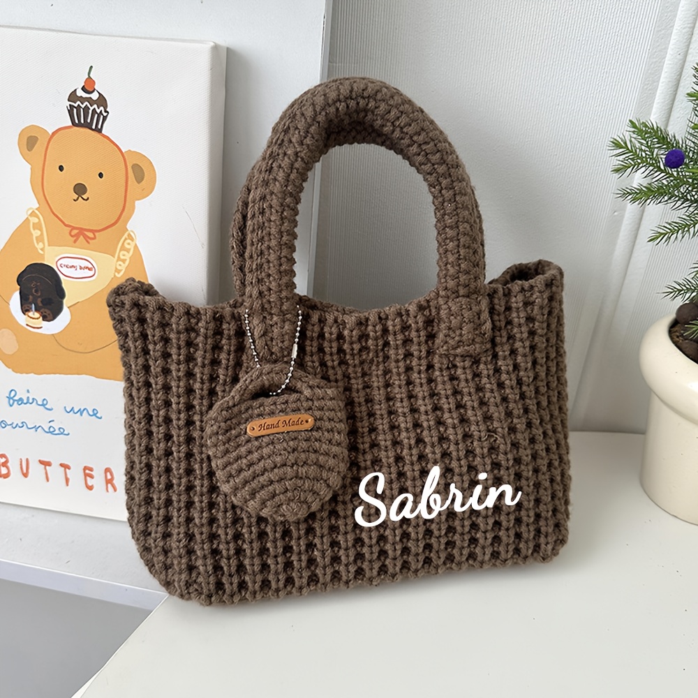 Sac fourre-tout tricoté person - Women Bags Name avis et prix
