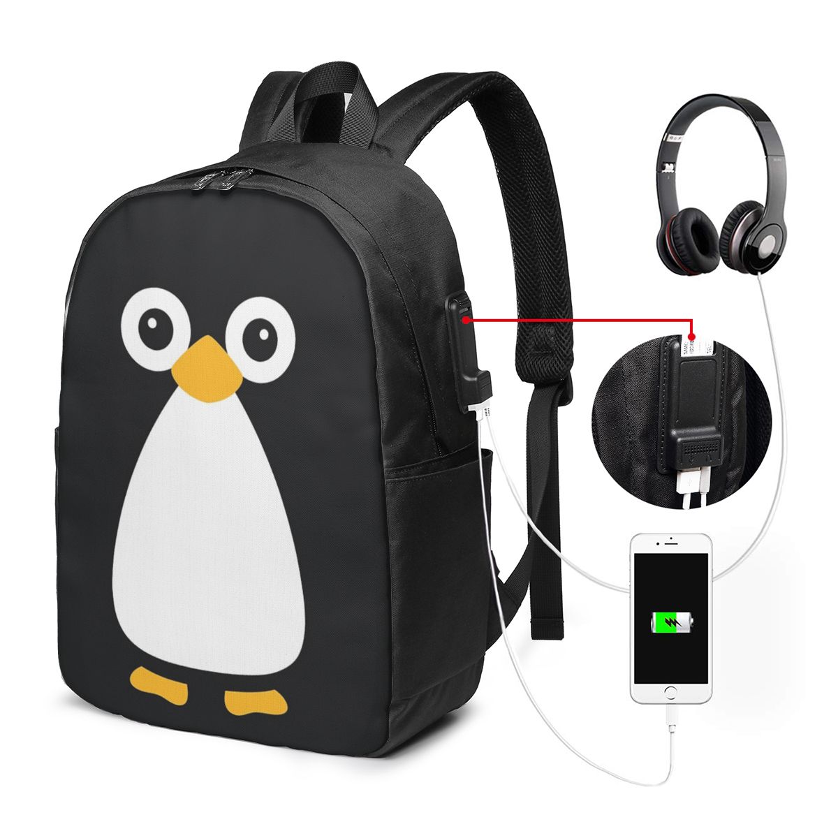 Sac à dos pingouin mignon en f - Women'S Bags avis et prix