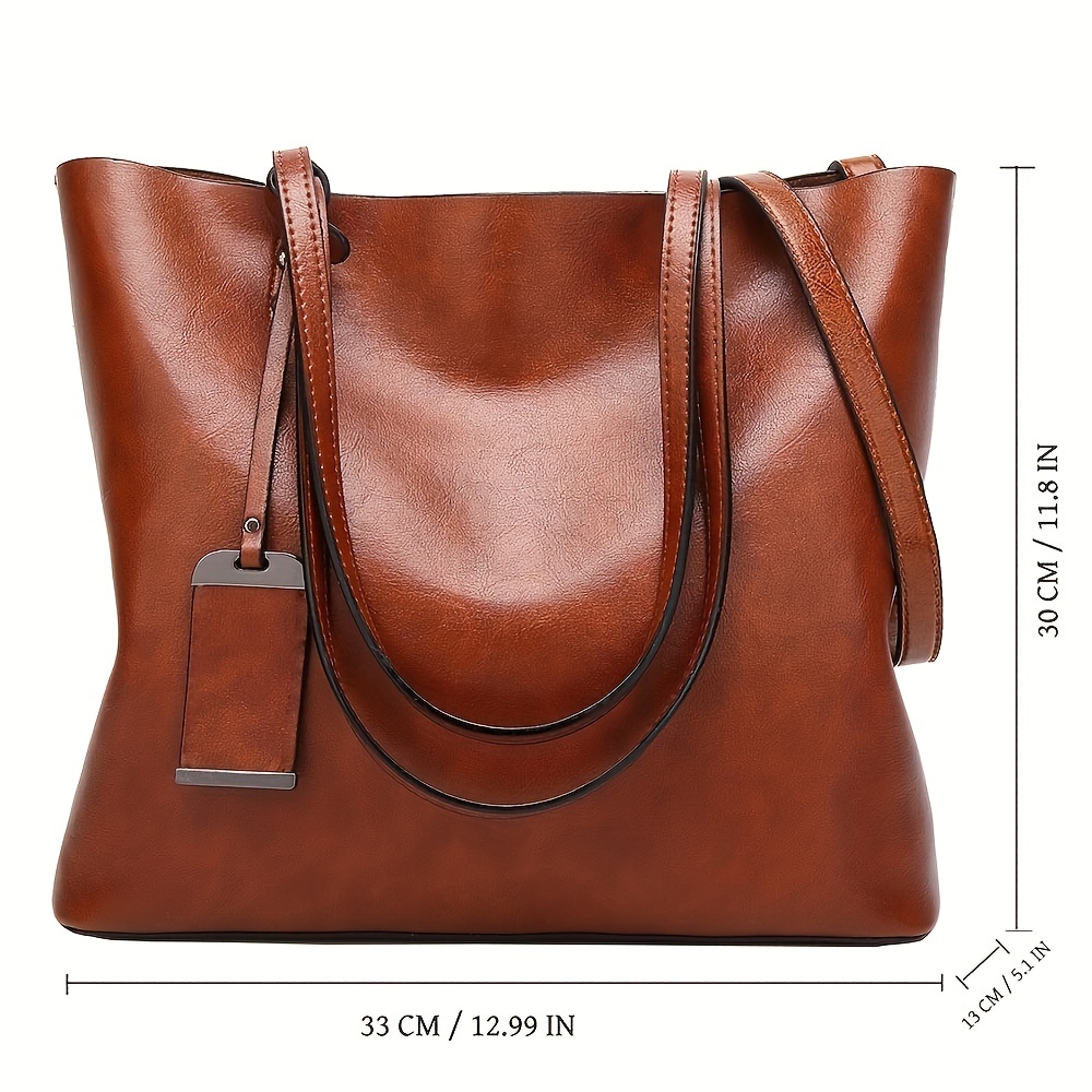 Sac à main fourre-tout en cuir - Women Bags For Work avis et prix